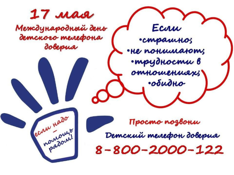 Международный день детского телефона доверия.